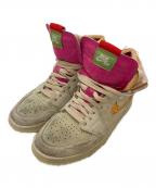 NIKEナイキ）の古着「Zoom Comfort Somos Familia ハイカットスニーカー」｜ベージュ