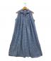 45R（フォーティファイブ・アール）の古着「タックギャザーブラウスワンピース」｜ブルー