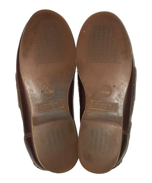 Timberland（ティンバーランド）Timberland (ティンバーランド) AMHRST 2EYE BOAT クラシック アムハースト ツーアイ ボートシューズ ブラウン サイズ:6Mの古着・服飾アイテム