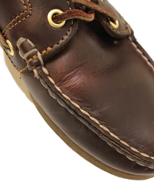 Timberland（ティンバーランド）Timberland (ティンバーランド) AMHRST 2EYE BOAT クラシック アムハースト ツーアイ ボートシューズ ブラウン サイズ:6Mの古着・服飾アイテム