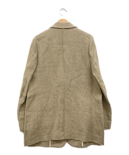 BABYLONE（バビロン）BABYLONE (バビロン) ヘビーリネンジャケット ベージュ サイズ:Fの古着・服飾アイテム