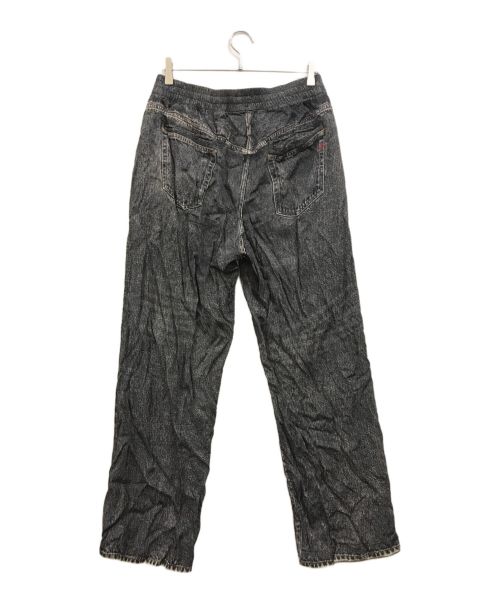 DIESEL（ディーゼル）DIESEL (ディーゼル) DENIM-EFFECT P-FERGY-A PANTS ブラック サイズ:46の古着・服飾アイテム