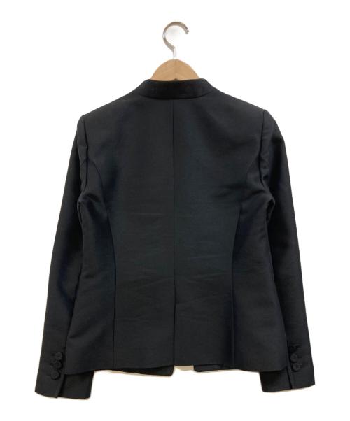 Pinky & Dianne（ピンキーアンドダイアン）Pinky & Dianne (ピンキーアンドダイアン) シルクウールジャケット ブラック サイズ:36の古着・服飾アイテム