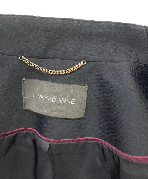 Pinky & Dianne（ピンキーアンドダイアン）Pinky & Dianne (ピンキーアンドダイアン) シルクウールジャケット ブラック サイズ:36の古着・服飾アイテム