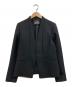 Pinky & Dianne（ピンキーアンドダイアン）の古着「シルクウールジャケット」｜ブラック