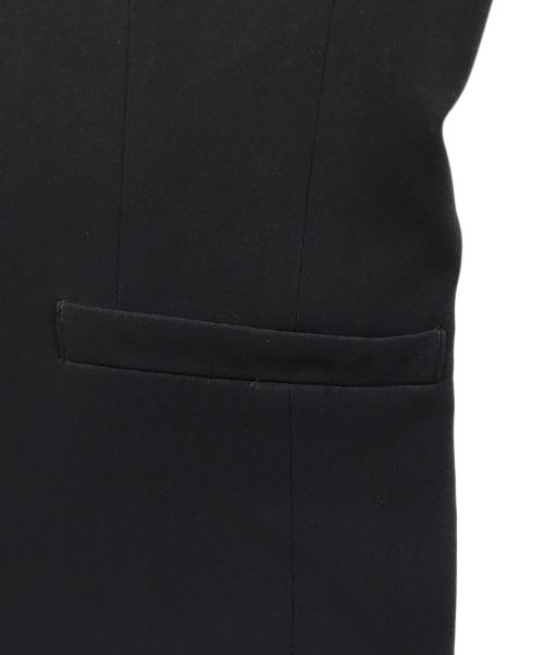 ANAYI（アナイ）ANAYI (アナイ) ストレッチクロスノーカラージャケット ネイビー サイズ:36の古着・服飾アイテム