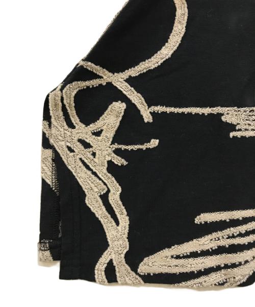 芽風（メフウ）芽風 (メフウ) ノースリーブチュニック ブラック サイズ:38の古着・服飾アイテム