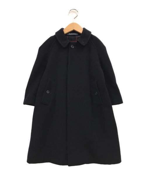 Burberry's（バーバリー）Burberry's (バーバリーズ) 裏地ノバチェックステンカラーコート ネイビー サイズ:104cmの古着・服飾アイテム