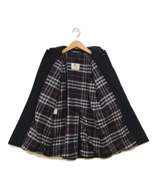 Burberry's（バーバリー）Burberry's (バーバリーズ) 裏地ノバチェックステンカラーコート ネイビー サイズ:104cmの古着・服飾アイテム
