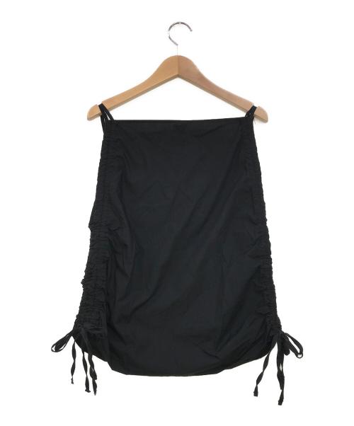 BASERANGE（ベースレンジ）BASERANGE (ベースレンジ) PICTORIAL STRAP TOP：キャミソール ブラック サイズ:XSの古着・服飾アイテム