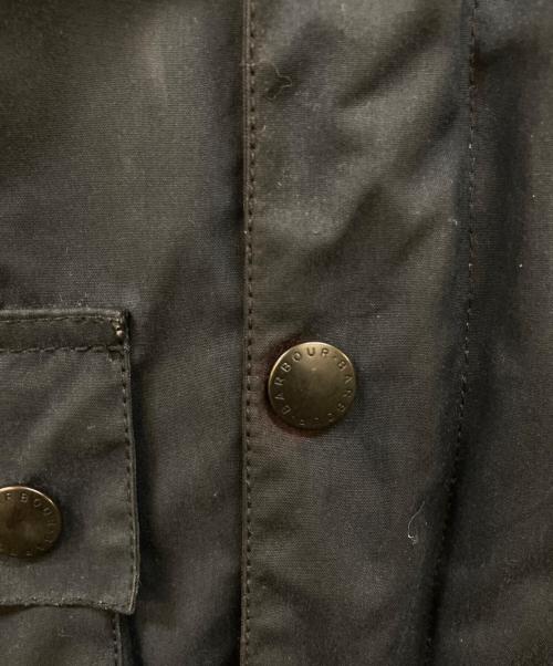 Barbour（バブアー）Barbour (バブアー) 裏地チェックフーデットSLビデイルジャケット ネイビー サイズ:34の古着・服飾アイテム