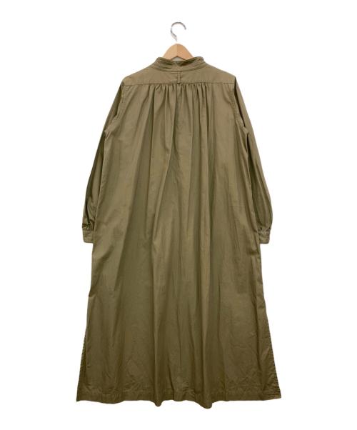 NIGEL CABOURN WOMAN（ナイジェルケーボン ウーマン）NIGEL CABOURN WOMAN (ナイジェルケーボン ウーマン) シャツワンピース グリーン サイズ:8の古着・服飾アイテム