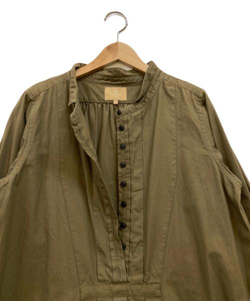 NIGEL CABOURN WOMAN（ナイジェルケーボン ウーマン）NIGEL CABOURN WOMAN (ナイジェルケーボン ウーマン) シャツワンピース グリーン サイズ:8の古着・服飾アイテム