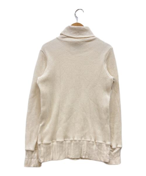 NIGEL CABOURN（ナイジェルケーボン）NIGEL CABOURN (ナイジェルケーボン) タートルネックサーマルカットソー ベージュ サイズ:6の古着・服飾アイテム