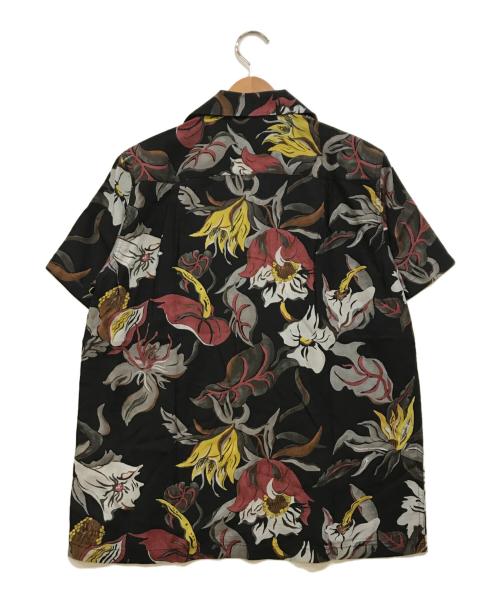 WACKO MARIA（ワコマリア）WACKO MARIA (ワコマリア) FLORAL HAWAIIAN SHIRT ブラック サイズ:Mの古着・服飾アイテム