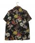 WACKO MARIA (ワコマリア) FLORAL HAWAIIAN SHIRT ブラック サイズ:M：12000円