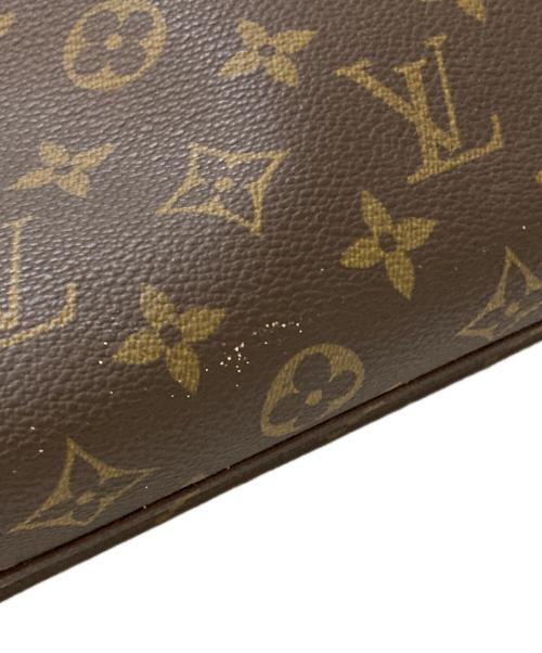 LOUIS VUITTON（ルイ ヴィトン）LOUIS VUITTON (ルイ ヴィトン) ポシェットコスメティックGM コスメポーチ ブラウン サイズ:GMの古着・服飾アイテム