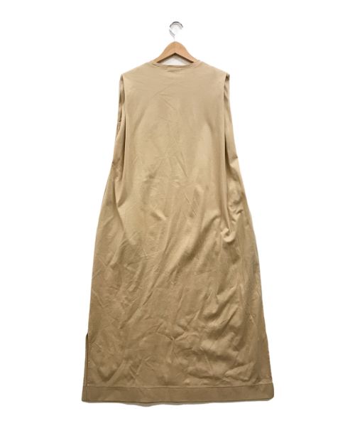 SLOANE（スローン）SLOANE (スローン) タックショルダーワンピース ベージュ サイズ:2の古着・服飾アイテム