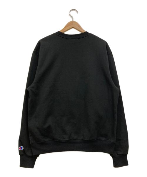 butter（バター）butter (バター) ロットワイラー プリントスウェット ブラック サイズ:Mの古着・服飾アイテム