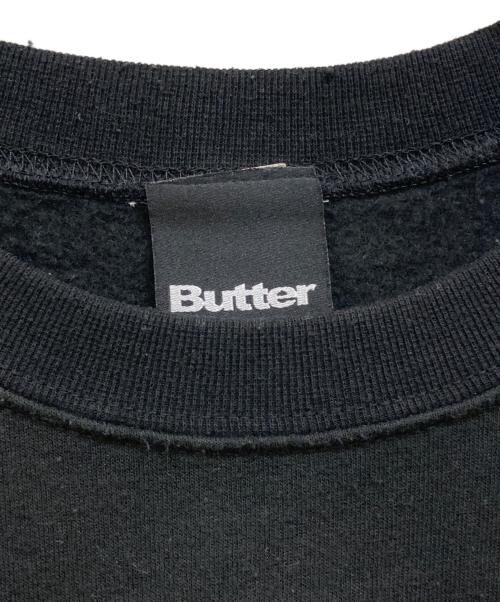 butter（バター）butter (バター) ロットワイラー プリントスウェット ブラック サイズ:Mの古着・服飾アイテム