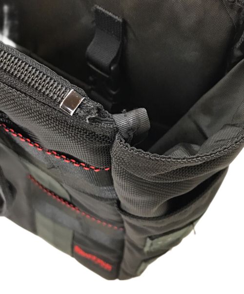 BRIEFING（ブリーフィング）BRIEFING (ブリーフィング) PROTECTION TOTE プロテクショントートバッグ ブラック×カーキの古着・服飾アイテム