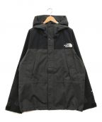 THE NORTH FACEザ ノース フェイス）の古着「MOUNTAIN LIGHT JACKET」｜ブラック×アスファルトグレー・BA