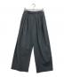 BEAUTY&YOUTH（ビューティーアンドユース）の古着「コットンナイロン ワイドタックパンツ」｜グレー