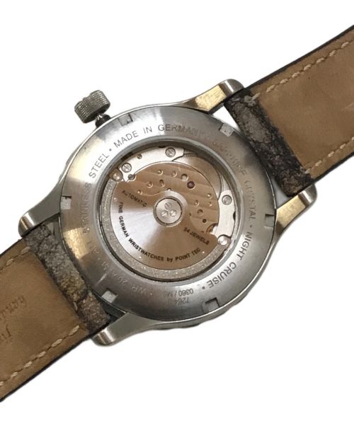 ZEPPELIN（ツェッペリン）ZEPPELIN (ツェッペリン) ナイトクルーズ 腕時計 ブラックの古着・服飾アイテム