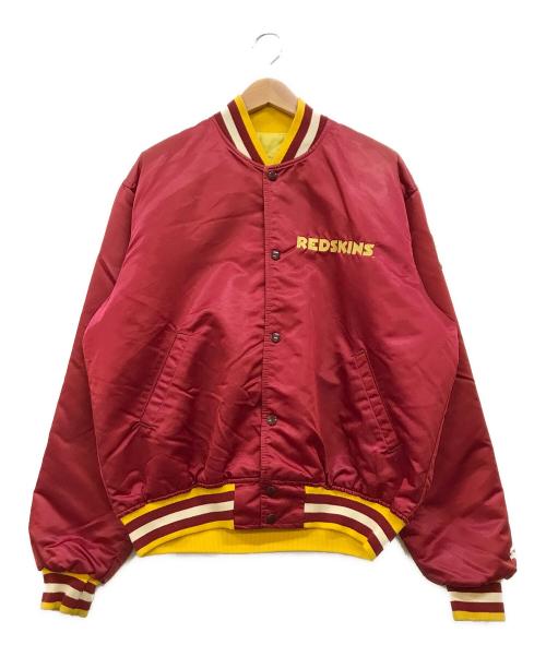 NFL（エヌエフエル）NFL (エヌエフエル) STARTER (スターター) スタジャン レッド サイズ:Lの古着・服飾アイテム
