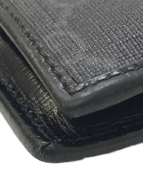 GUCCI（グッチ）GUCCI (グッチ) インターロッキングG コインウォレット ブラックの古着・服飾アイテム
