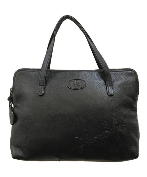 IBIZA（イビザ）IBIZA (イビサ) レザーミニバッグ ブラックの古着・服飾アイテム