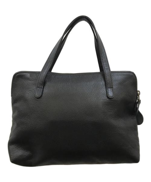 IBIZA（イビザ）IBIZA (イビサ) レザーミニバッグ ブラックの古着・服飾アイテム