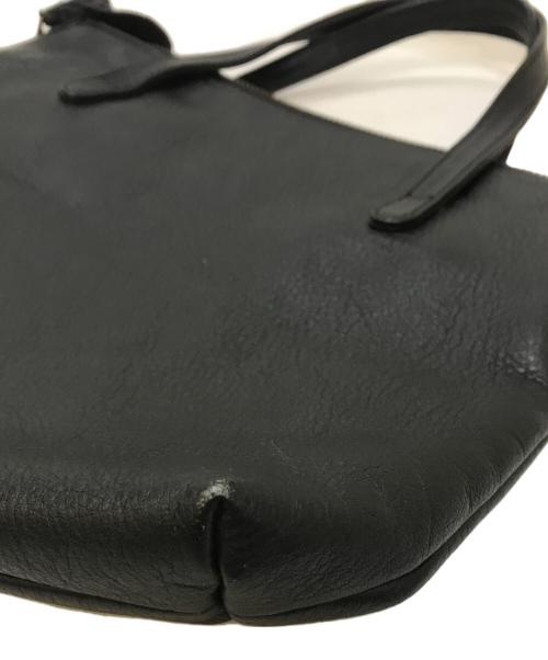 IBIZA（イビザ）IBIZA (イビサ) レザーミニバッグ ブラックの古着・服飾アイテム