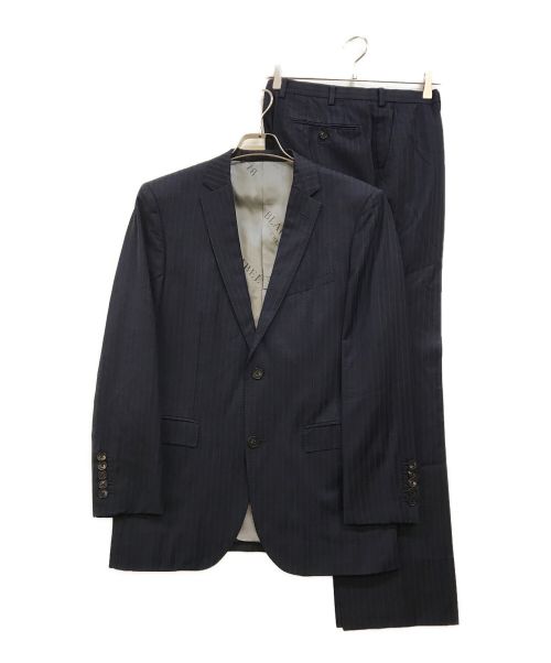 BLACK LABEL CRESTBRIDGE（ブラックレーベル クレストブリッジ）BLACK LABEL CRESTBRIDGE (ブラックレーベル クレストブリッジ) セットアップスーツ ネイビー サイズ:38の古着・服飾アイテム