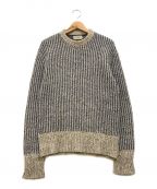 L.L.Beanエルエルビーン）の古着「70~80s バーズアイニット」｜グレー×ネイビー