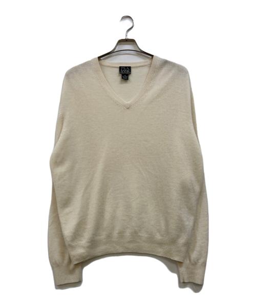 JOS.A.BANK（ジョス エー バンク）JOS.A.BANK (ジョス エー バンク) カシミヤニット アイボリー サイズ:Ｍの古着・服飾アイテム