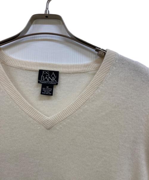 JOS.A.BANK（ジョス エー バンク）JOS.A.BANK (ジョス エー バンク) カシミヤニット アイボリー サイズ:Ｍの古着・服飾アイテム