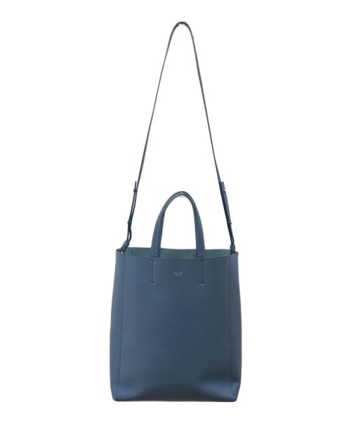 CELINE（セリーヌ）CELINE (セリーヌ) カバスモール 2WAY ハンドバッグ トートバッグ State Blueの古着・服飾アイテム