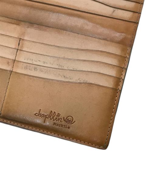chapllin（チャップリン）chapllin (チャップリン) 型押しロングウォレット ベージュの古着・服飾アイテム