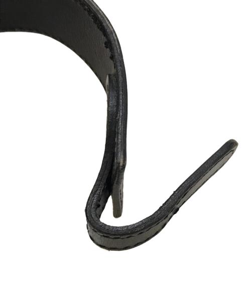 HERMES（エルメス）HERMES (エルメス) セリエ レザーブレスレット ブラックの古着・服飾アイテム