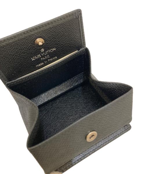 LOUIS VUITTON（ルイ ヴィトン）LOUIS VUITTON (ルイ ヴィトン) ポルトモネボワット コインケース ブラックの古着・服飾アイテム