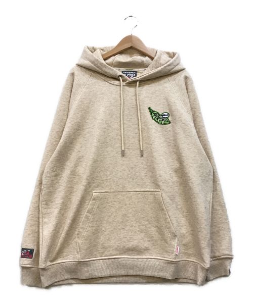 GRAF&WU（グラフアンドユー）GRAF&WU (グラフアンドユー) 12ベロ プルパーカー ベージュ サイズ:Lの古着・服飾アイテム