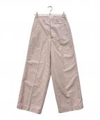 IENA LA BOUCLEイエナ ラ ブークル）の古着「24SSモールスキンM45パンツ」｜ピンク