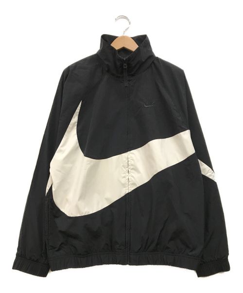 NIKE（ナイキ）NIKE (ナイキ) ジップアップジャケット ブラック×ホワイト サイズ:Mの古着・服飾アイテム