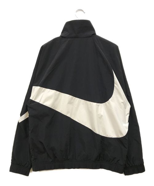NIKE（ナイキ）NIKE (ナイキ) ジップアップジャケット ブラック×ホワイト サイズ:Mの古着・服飾アイテム