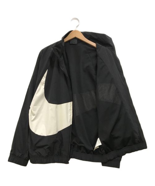 NIKE（ナイキ）NIKE (ナイキ) ジップアップジャケット ブラック×ホワイト サイズ:Mの古着・服飾アイテム