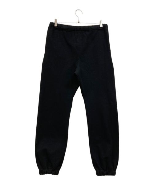 KAPTAIN SUNSHINE（キャプテンサンシャイン）KAPTAIN SUNSHINE (キャプテンサンシャイン) ロゴ刺繍スウェットパンツ ブラック サイズ:34の古着・服飾アイテム