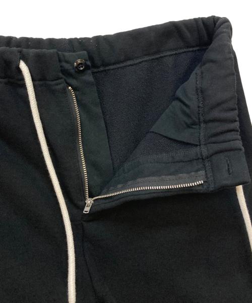 KAPTAIN SUNSHINE（キャプテンサンシャイン）KAPTAIN SUNSHINE (キャプテンサンシャイン) ロゴ刺繍スウェットパンツ ブラック サイズ:34の古着・服飾アイテム