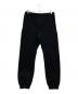 KAPTAIN SUNSHINE (キャプテンサンシャイン) ロゴ刺繍スウェットパンツ ブラック サイズ:34：6000円