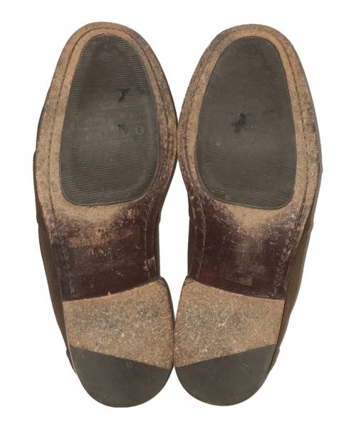 POLO RALPH LAUREN（ポロ・ラルフローレン）POLO RALPH LAUREN (ポロ・ラルフローレン) スウェードローファー ブラウン サイズ:8Dの古着・服飾アイテム